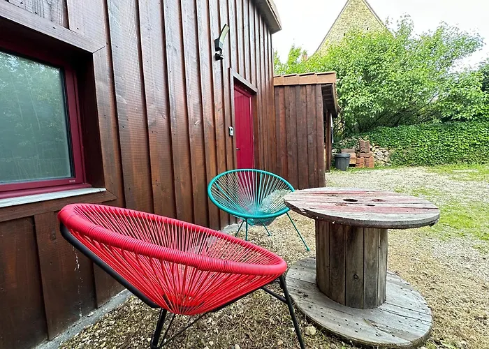 Independante Au Calme Oda ve Kahvaltı Lamonzie-Montastruc